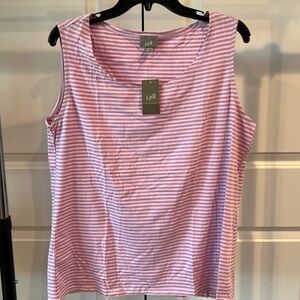 J. Jill Light Purple and Pink Tank Top NWT